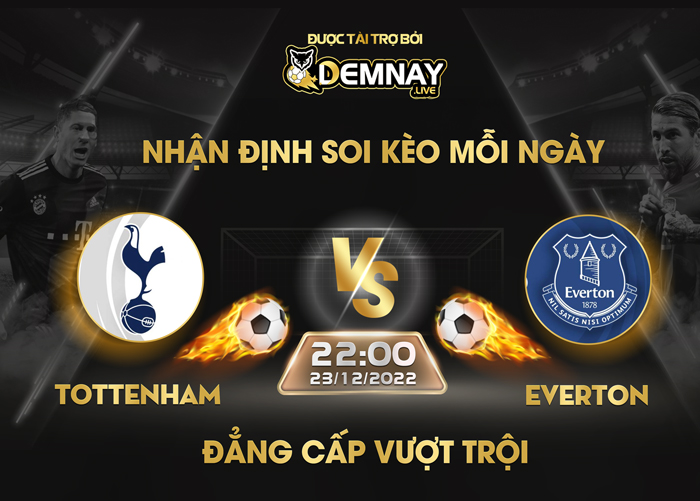 Link xem trực tiếp trận Tottenham vs Everton, lúc 22h00 ngày 23/12/2023, Ngoại Hạng Anh