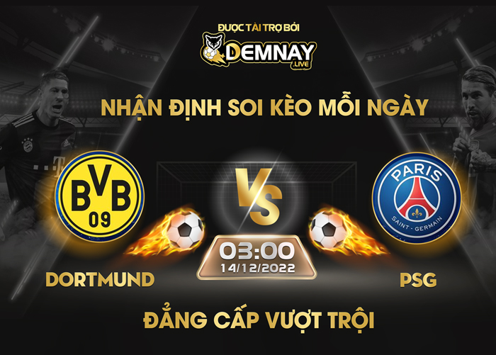 Link xem trực tiếp trận Dortmund vs PSG, lúc 03h00 ngày 14/12/2023, Champion League